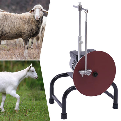 Slijpmachine Schapenschaar – Schaar Slijper – Schaarkoppen Onderhoud – Schapenscharen Scherp Maken – 480W Motor – 26 Cm Slijpschijf