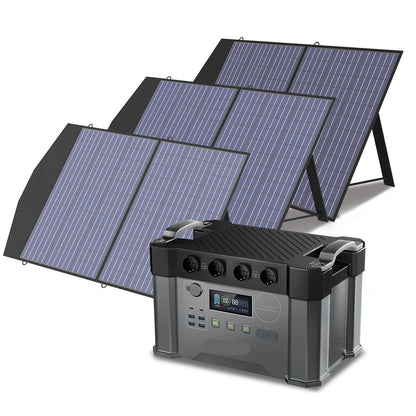 Draagbare Powerstation – Mobiele Accu – Noodstroom Generator – Camping Accu – 2000W Vermogen – 1500Wh Batterijcapaciteit