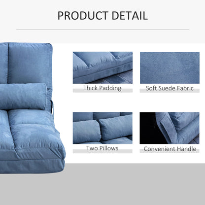 Vloerstoel – Zitstoel – Lounge Stoel – Relaxstoel – 3 Verstelbare Posities – Stevige Rugleuning - QUORE