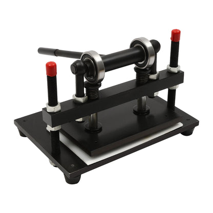 Leerknipmachine – Handmatige Snijmachine – Leerknipper – Stoffenknipper – Rubbersnijder – 2 Ton Drukkracht – Verstelbare Hoogte