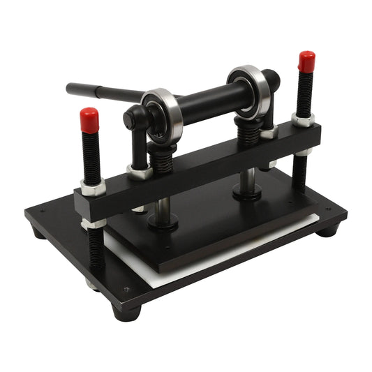 Leerknipmachine – Handmatige Snijmachine – Leerknipper – Stoffenknipper – Rubbersnijder – 2 Ton Drukkracht – Verstelbare Hoogte
