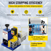 Stripping Machine - Draadstripper - Kabelstripper - Kabelstripper Machine - Omsnoeringsmachine - 180W - 1,5-25mm Automatische/Elektrische Draadstripper Machine