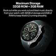 Smartwatch - Smartwatch Women - Smartwatch Men - Smartwatches - Global Version - Dual Frequency GPS Wear OS 4 NFC - Black Steel