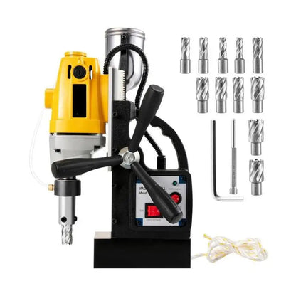 Magneetboormachine - Boormachine - Elektrische Boorpers - Kernboormachine - Magnetische Boormachine - Kernboor - 1100W - 40mm - Elektromagnetisch Boorapparaat - Industriële Boorstandaard