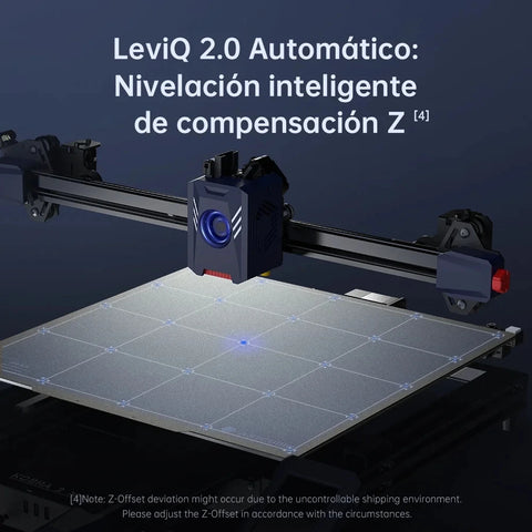 Photon - Anycubic Kobra 2 Max - 3D Printer - 3d Printer Bouwpakket - 220V - Met 25-punts LeviQ 2.0 automatische nivellering - Zwart