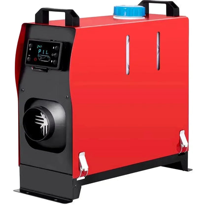 Diesel Luchtverwarmer - Standkachel - Auto verwarming - 8KW - Diesel Kachel - Parkeer Heater - met Geluidsdemper - Eenvoudige Installatie - LCD-schakelaar - QUORE