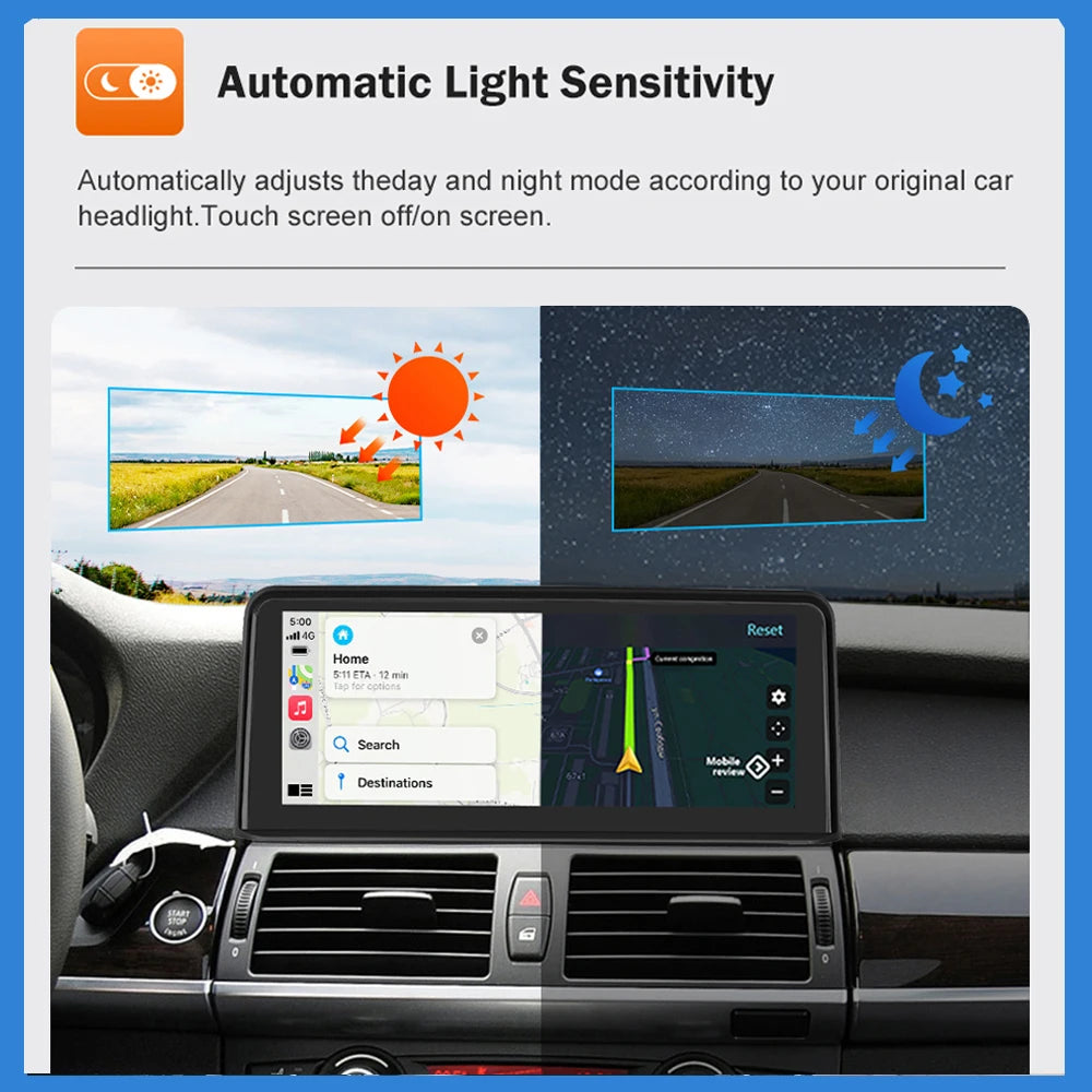 Multimedia Speler – Autonavigatie – Touchscreen Radio – CarPlay Speler – Android Auto Unit – 10,25 Inch Scherm – Draadloze Connectiviteit - QUORE