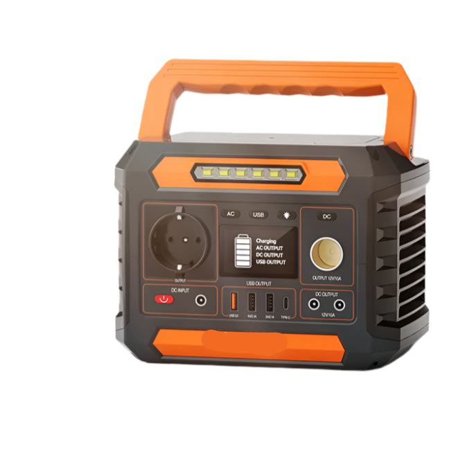 Draagbare Power Station – Mobiele Stroomvoorziening – Powerbank – Backup Accu – 62.400 mAh Capaciteit – 300W Vermogen