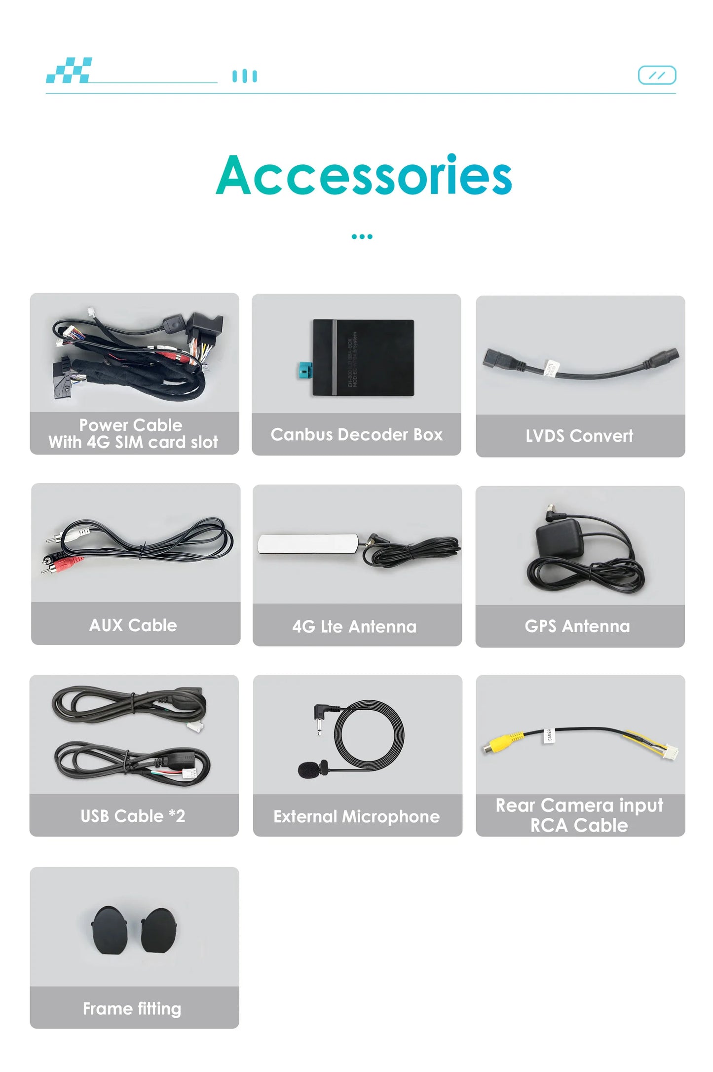 Hizpo Carplay 4G AI Systems Android 13 Car Radio for Mercedes Benz C-Class W204  Multimedia Video Player GPS Autoradio Bluetooth