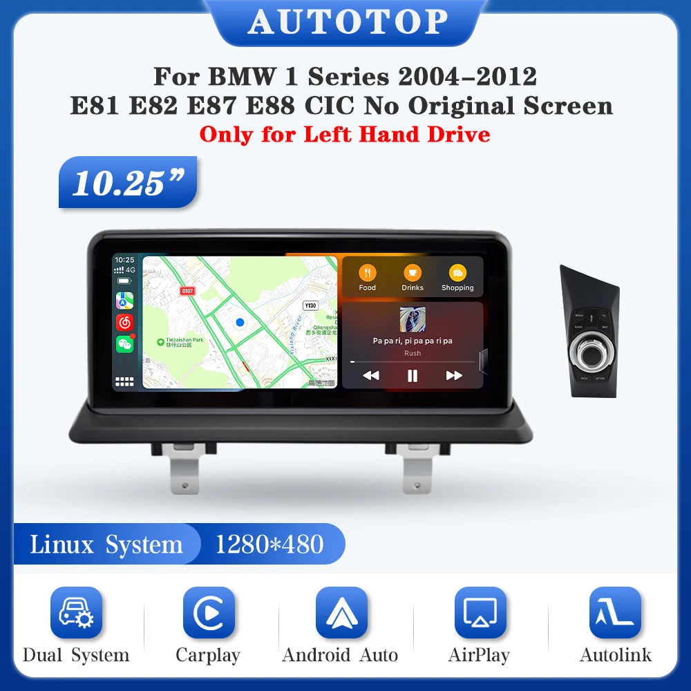 Multimedia Speler – Auto Radio – Infotainment Systeem – Navigatiesysteem – Touchscreen Entertainment – 10,25 Inch Display – Wireless CarPlay & Android Auto