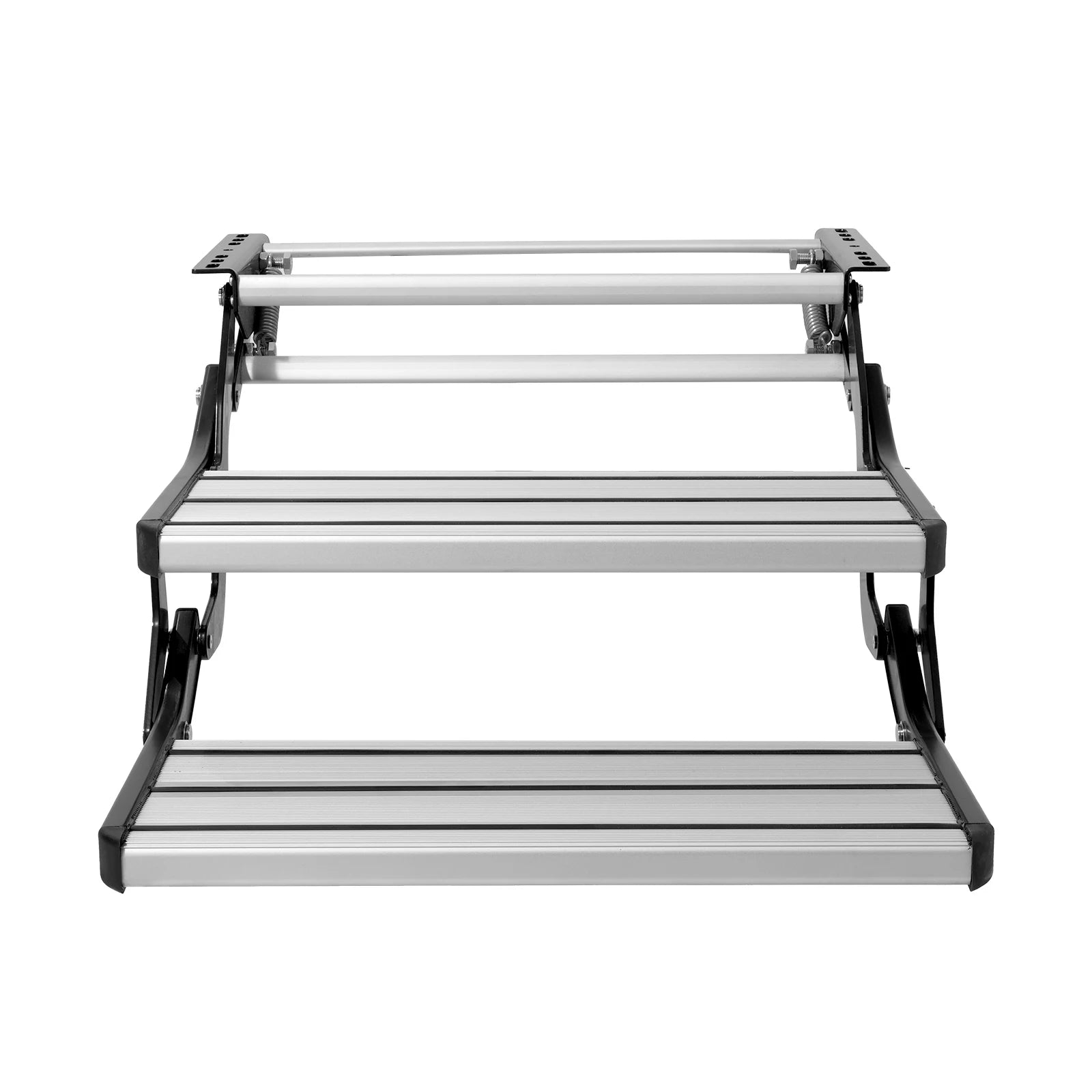 Campertrap – Instaptrede – Caravantrap – Kampeertrap – Vouwtrap – Aluminium & Staal – Anti-slip Treden – Draagvermogen 200 kg - QUORE