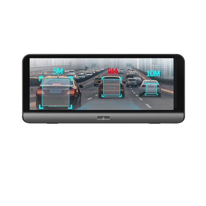 Dashcam voor Auto - 7.84" 4G Android Dashcam – GPS Navigatie, 1080P Full HD, Achteruitrijcamera, Dual Lens, ADAS Rijhulp, WiFi, Bluetooth, Parkeermodus, Loop Recording - Zwart
