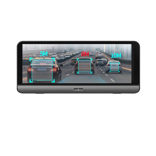 Dashcam voor Auto - 7.84" 4G Android Dashcam – GPS Navigatie, 1080P Full HD, Achteruitrijcamera, Dual Lens, ADAS Rijhulp, WiFi, Bluetooth, Parkeermodus, Loop Recording - Zwart