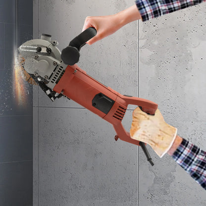 Groefzaag – Betonzaag – Muurzaag – Bouwzaag – 4800W Koperen Motor – Instelbare Zaagdiepte Tot 41 Mm