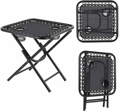 Ligstoel - Tuinstoel - Ligstoel Tuin - Verstelbare Tuinstoel - Standenstoel - Set van 2 - Opvouwbare - Zero Gravity Stoelen –  Set voor Binnen & Buiten Beige