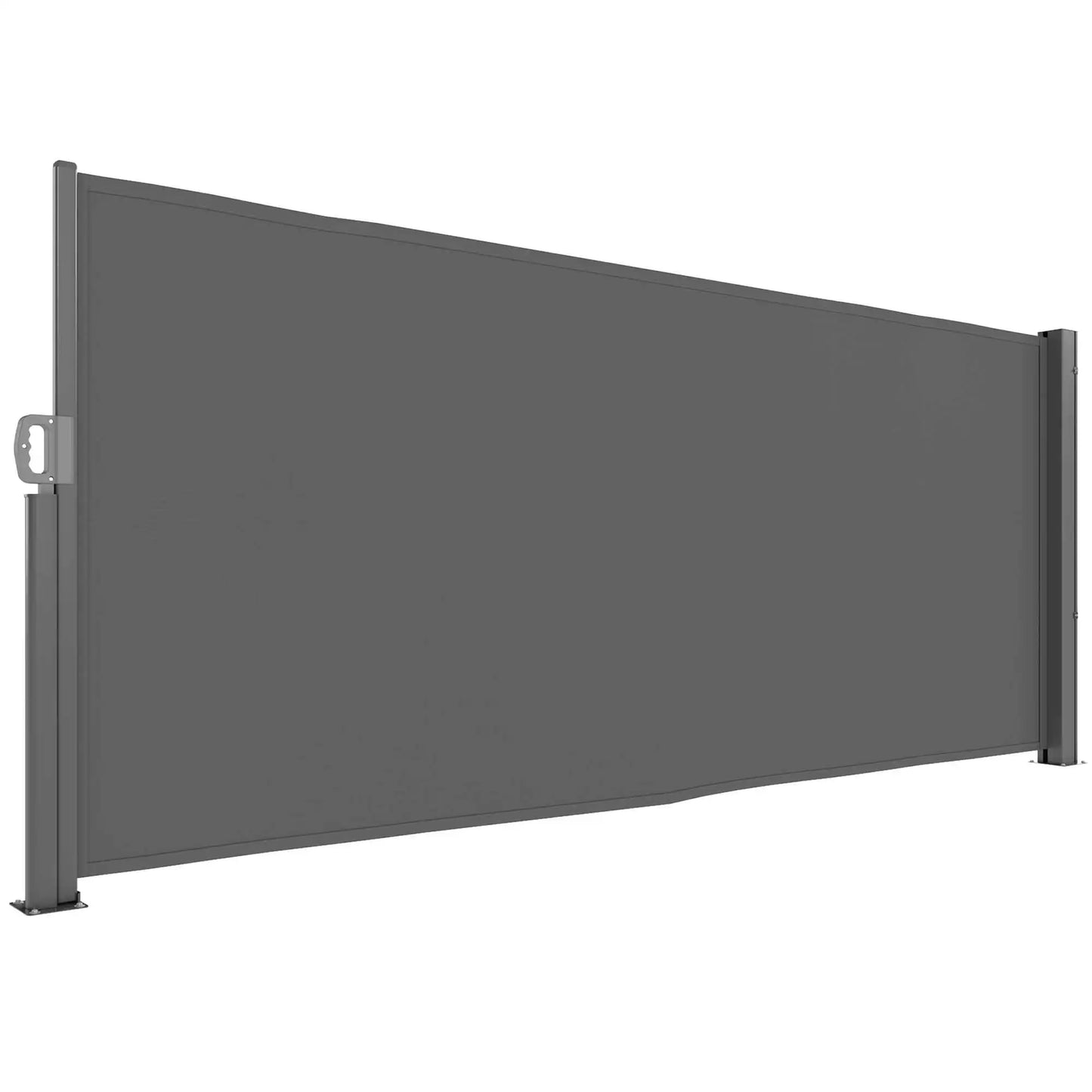 Uitschuifbaar Zijscherm – Balkon Scherm – Windscherm – Privacy Scherm – Waterafstotend Polyester – Aluminium Frame