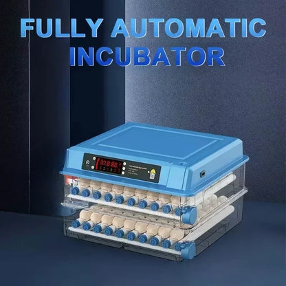 Broedmachine – Eierbroeder – Incubator – Kuikenbroedmachine – Automatische Temperatuurregeling – Verstelbare Eiertray – ABS Kunststof – 12V/220V Dual Power