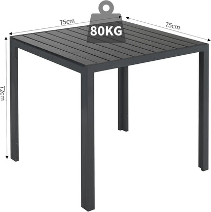 Tuinstoel – Verstelbare Tuinstoel – Buitenstoel – Campingstoel – Balkonstoel – 7-Standen Verstelbaar – Weerbestendig Aluminium - QUORE