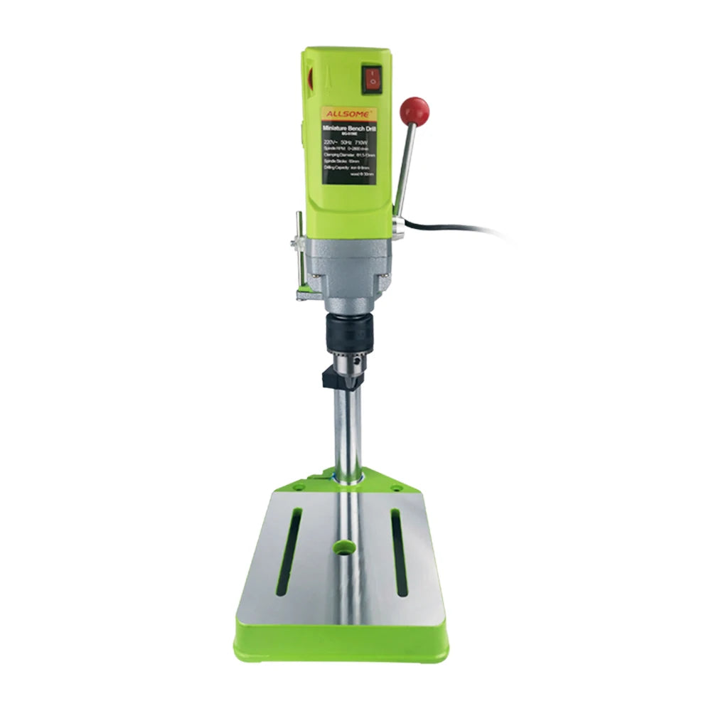 Boor Pers Machine  - Boordiameter 13mm - Ideaal Voor Grote En Kleine Projecten -  220V - 710W - 2800 tpm - Greon - QUORE