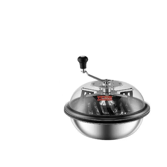 Bladko Trimmer - Trimmerkop - Handmatige Bud Trimmer - met Roestvrijstalen Messen - voor Twisted Spin Cut Clear Dome - 16in Bowl - Zilver - QUORE