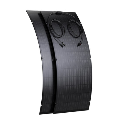 Zonnepaneel – Zonnepanelen Set – Flexibel Paneel – Solar Paneel – Opvouwbaar Paneel – 240W Vermogen – IP67 Waterdicht & Ultradun Design - QUORE