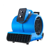 Electric Air Blower - Air Duster - Compressed Air - Floor Blower - 13.3kg - 1200 RPM - Dry - Cooling - 3 Adjustable Speeds - Timer - Portable Handle - Blue