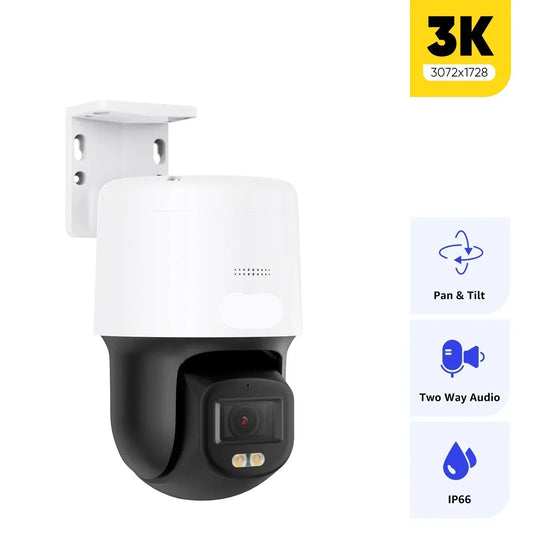 Security Camera - Outdoor Security Camera - Outdoor Camera with Night Vision - Outdoor Camera - Full Color Night Vision - IP66 Weatherproof - 2.8mm Lens
