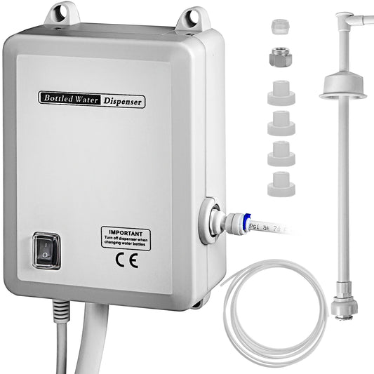 Waterpompen - Waterdispenser - Waterpomp Klein - Waterpomp Elektrisch - Gebotteld waterpomp met hoge stroomsnelheid en enkele inlaat voor thuiskeuken kantoor bar cafés