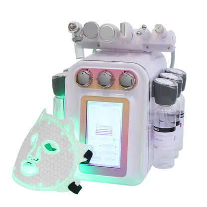 AOKO New 7 in 1  Hydro Dermabrasion Skin Care Beauty Machine Water Oxygen Jet Hydro Diamond Peeling Microdermabrasion Device