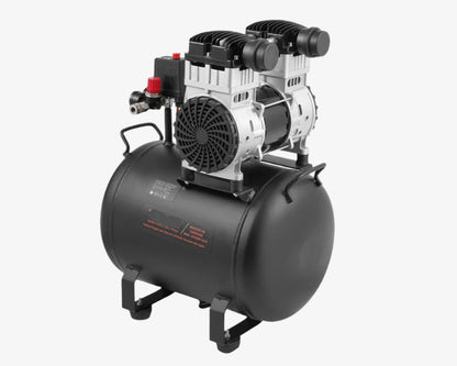 Stille Luchtcompressor - Airpress Compressor - Luchtcompressor Bandenpomp - Airpress - Elektrische Compressor - 1.32KW - 78dB - Olievrije - 40 Gallon - Draagbare - Voor Auto Reparatie - Bandenvulling - Gereedschap