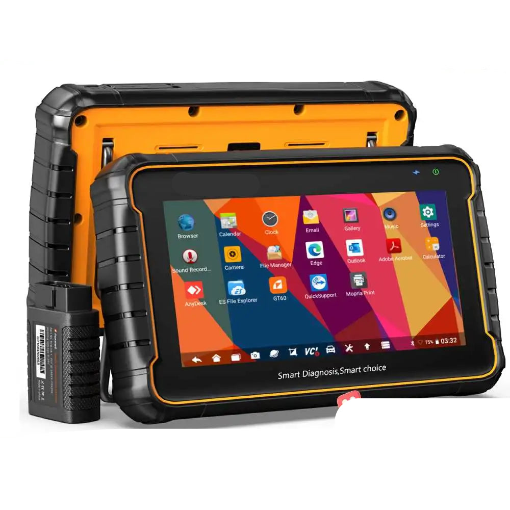 OBD2 Scanner - OBD - Diagnosecomputer - Storing Verwijderen - Uitleesapparatuur - Auto Uitlezen - Diagnose apparatuur - met Volledige Systeemdiagnose & 24 Resetfuncties – Actieve Test & Foutcodelezer voor Auto’s