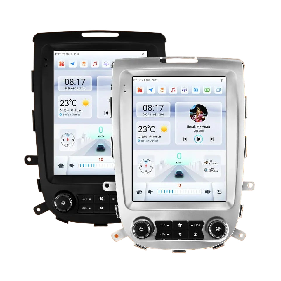 Autoradio – Multimedia Speler – GPS Navigatie – 2DIN Stereo – Bluetooth Connectiviteit – 9,7 Inch Touchscreen – Android 13 Systeem – 360° Camerasteun