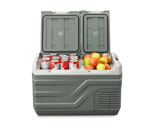 Auto Koelbox - Koelbox - Compressor Koelkast - Compressor Koelbox - Camping Koelkast - met Vriezerfunctie - 40L - 12/24V DC & 100-240V AC - 45dB - -20°C tot +20°C - voor Binnen - en Buitenevenementen
