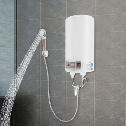 Geiser – Elektrische Boiler – Waterverwarmer – Badkamer Verwarming – Keuken Boiler – 35 Liter Capaciteit – 2000W Vermogen – Temperatuurregelaar 25-75°C