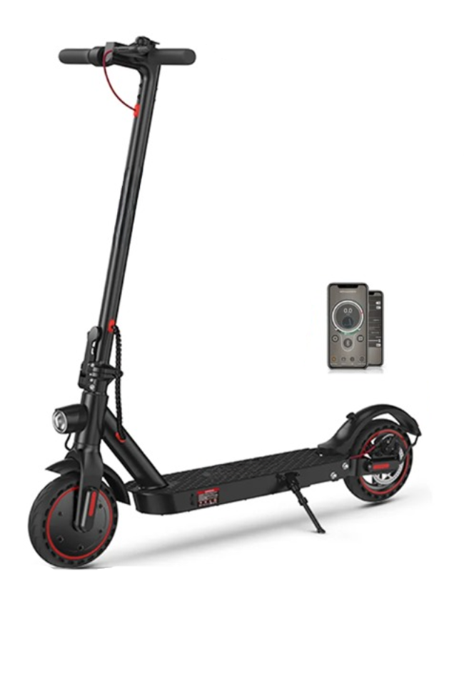 Scooter - Elektrische Step - E-Scooter - Opvouwbare - met Koplampen - Achterlichten - 8.5 Inch Honingraatband - 7.8Ah - 350W - 36V - 30km/h - 116 x 120 cm - Zwart
