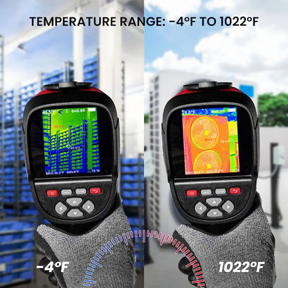 Thermische Camera – Warmtebeeldcamera – Infraroodcamera – Warmtebeeldsensor – Temperatuurmeter – Hoge Resolutie 256x192 – IP54 Stof- En Spatwaterbestendig