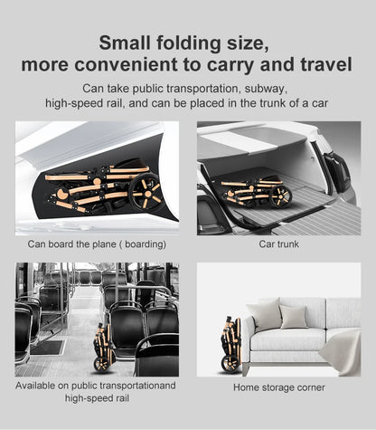 Compact Stroller 3 IN 1, Carseat Stroller Combos, Baby Stroller Multifunctional High Landscape Baby Pram for Toddlers Infant Car - QUORE