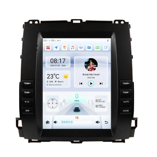 Autoradio – Multimedia Speler – Carplay Systeem – Android Auto Radio – 2-DIN – 9,7 Inch Touchscreen – Android 13 OS – 360 Graden Camera Ondersteuning