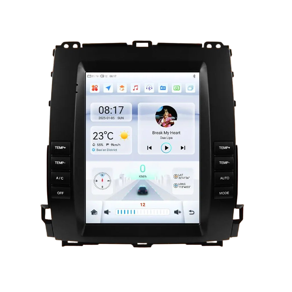 Autoradio – Auto Stereo – Multimedia Speler – GPS Navigatie – CarPlay Android Auto – 9,7 Inch Touchscreen – Android 13