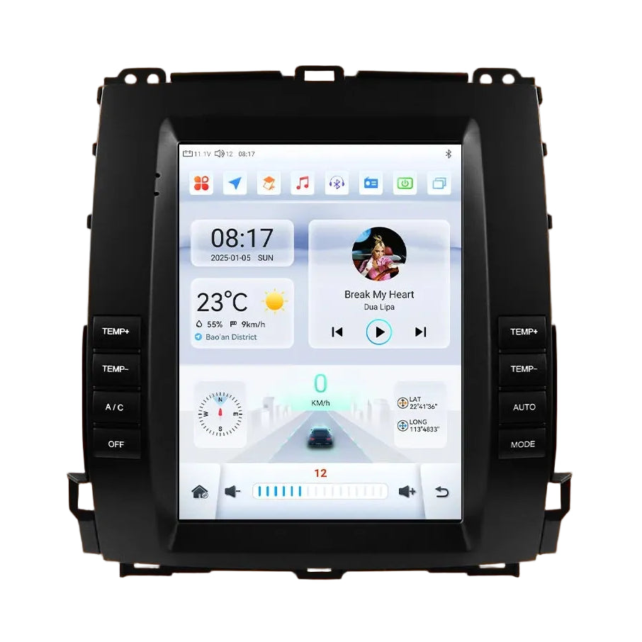Autoradio – Multimedia Speler – Navigatiesysteem – Double Din Radio – Touchscreen Radio – 9,7 Inch Scherm – Android 13 Besturingssysteem