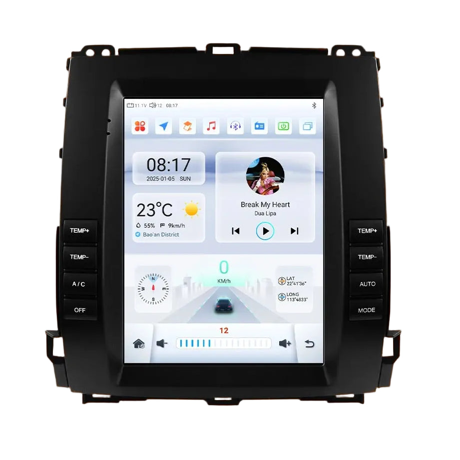 Autoradio – Multimedia Speler – GPS Navigatie – CarPlay Systeem – Android Auto – 9,7” Touchscreen – 360° Camera – Android 13 – 6GB RAM – 64GB Opslag
