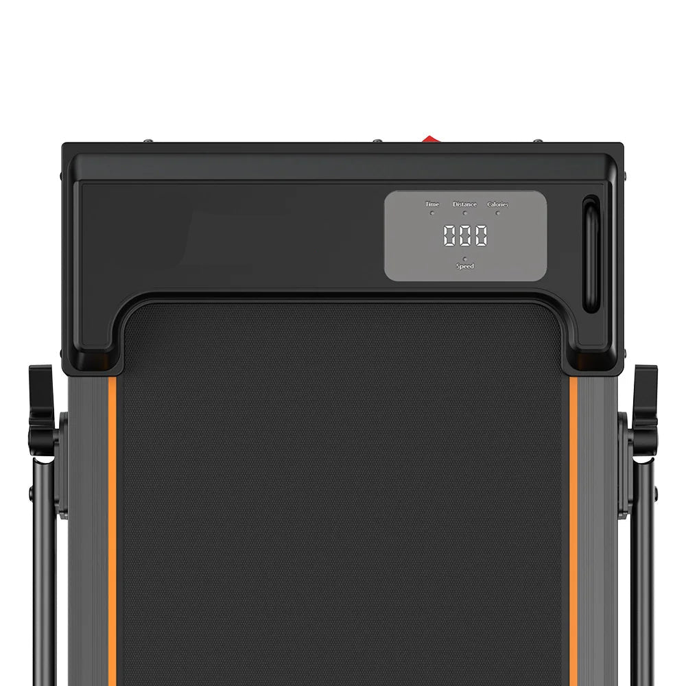 Loopband - Loopbanden - Wandelband - Walking Pad - Treadmill - Opvouwbaar - met LED-Display - Max Snelheid 1-6KM/h - 2.5 PK Motor - 40dB - 120kg Max. Belasting - 8 Lagen Loopgordels - 119.5 x 56 x 100.3cm - Zwart