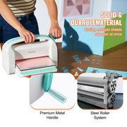 VEVOR Embossing Machine - Stansmachine - Scrapbooking - 6 inch Opening - Inclusief Starter Kit - Scrapbooking en Kaarten Maken - QUORE
