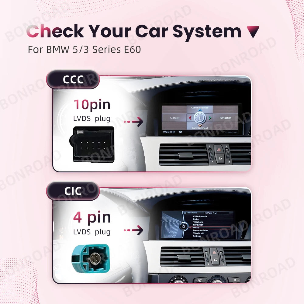 Multimedia Speler BMW 3- en 5-Serie – CarPlay Radio – Android Auto Unit – Touchscreen Navigatie – Achteruitrijcamera – 8,8 Inch Scherm – Stuurwielbediening - QUORE