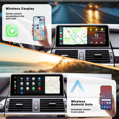 Draadloze Multimedia Display – Touchscreen Navigatie Systeem – CarPlay Android Auto – Achteruitrijcamera Ondersteuning – 10,25 Inch Scherm – Linux Besturingssysteem