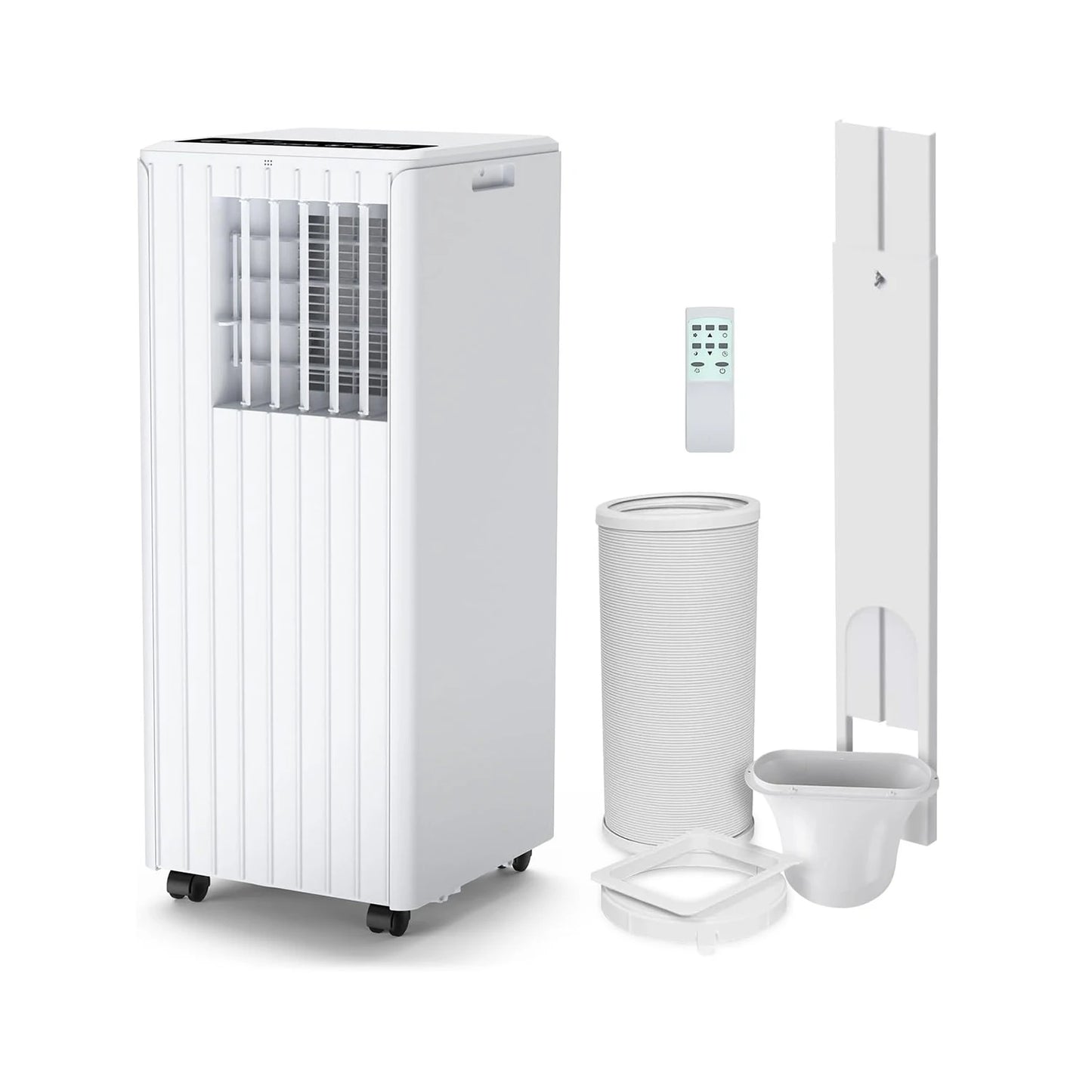 Mobiele Airconditioner – Airco – Luchtontvochtiger – Ventilator – Koeling – 9000 BTU – 30 Liter Ontvochtiging - Wit
