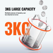 Roterende Tuimelaar - Trommel voor het Polijsten van Sieraden - Trommel voor Sieraden - Oppervlaktepolijstmachine - Polijstmachine - Afwerkingsgereedschap - 5KG - met Polijstkraal voor Afschuinen