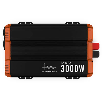 Pure Sine Wave Omvormer - Autolader - Auto stopcontact  - Auto stopcontact - 12V – 3000W Continu Vermogen -  DC naar AC 220V/230V 50Hz – Inverrter - Energiezuinige Stroomomzetter met Afstandsbediening