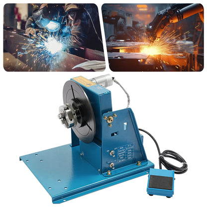 Elektrische Laspositioneerder – Lasdraaiplateau – Lashouder – Lasrol – Draaibaar Tafelblad – 10 Watt Motor – Kantelbaar 0-90°