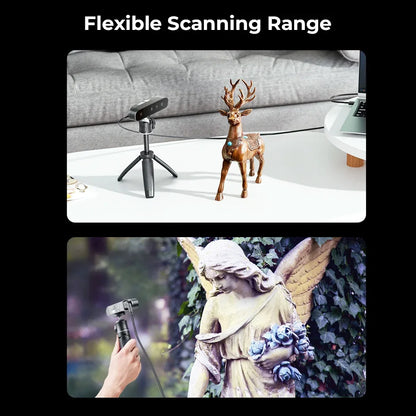 3D Scanner – 3D Scanning Apparaat – 3D Digitizer – 3D Model Scanner – 3D Scan Tool – Hoge Nauwkeurigheid 0,1 mm – Volledige Kleurweergave